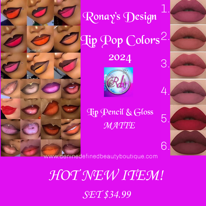 Make up Lip Pop Matte & Shine 1-44 / Lip Liner
