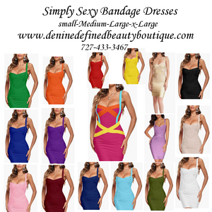 Simply Sexy Bandage Dress